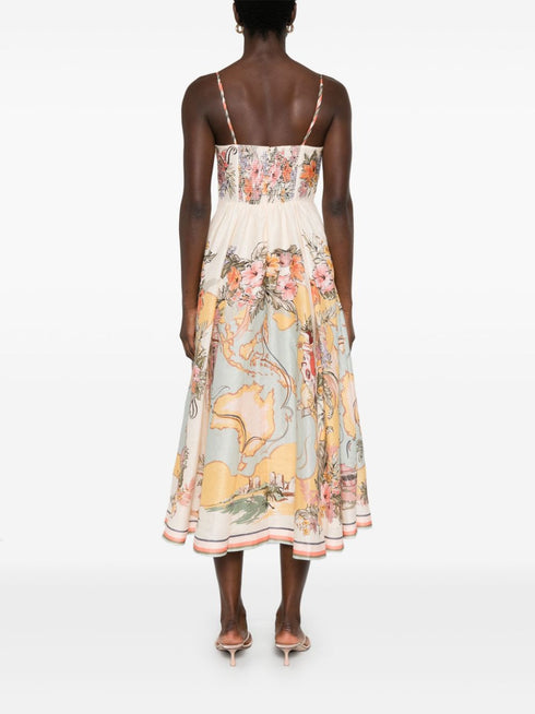 Tallow midi dress